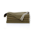 Chunky Linen Forest Green Napkins 20X20 Set Of 4
