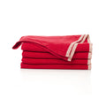 Chunky Linen Red Napkins 20X20 Set Of 4