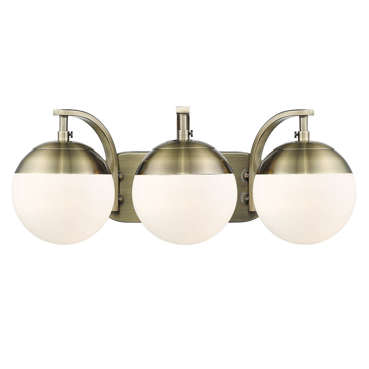 Carbon Loft Barton 3 Light Opal Glass Bath Vanity
