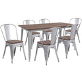 30X60 Metal Table Set