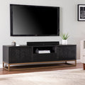 Carbon Loft Delgany Contemporary Black Tv Media Stand
