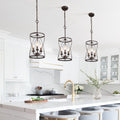 Carbon Loft Ghaffari Modern Mini Pendant Lighting With 3 Lights Ceiling Chandelier