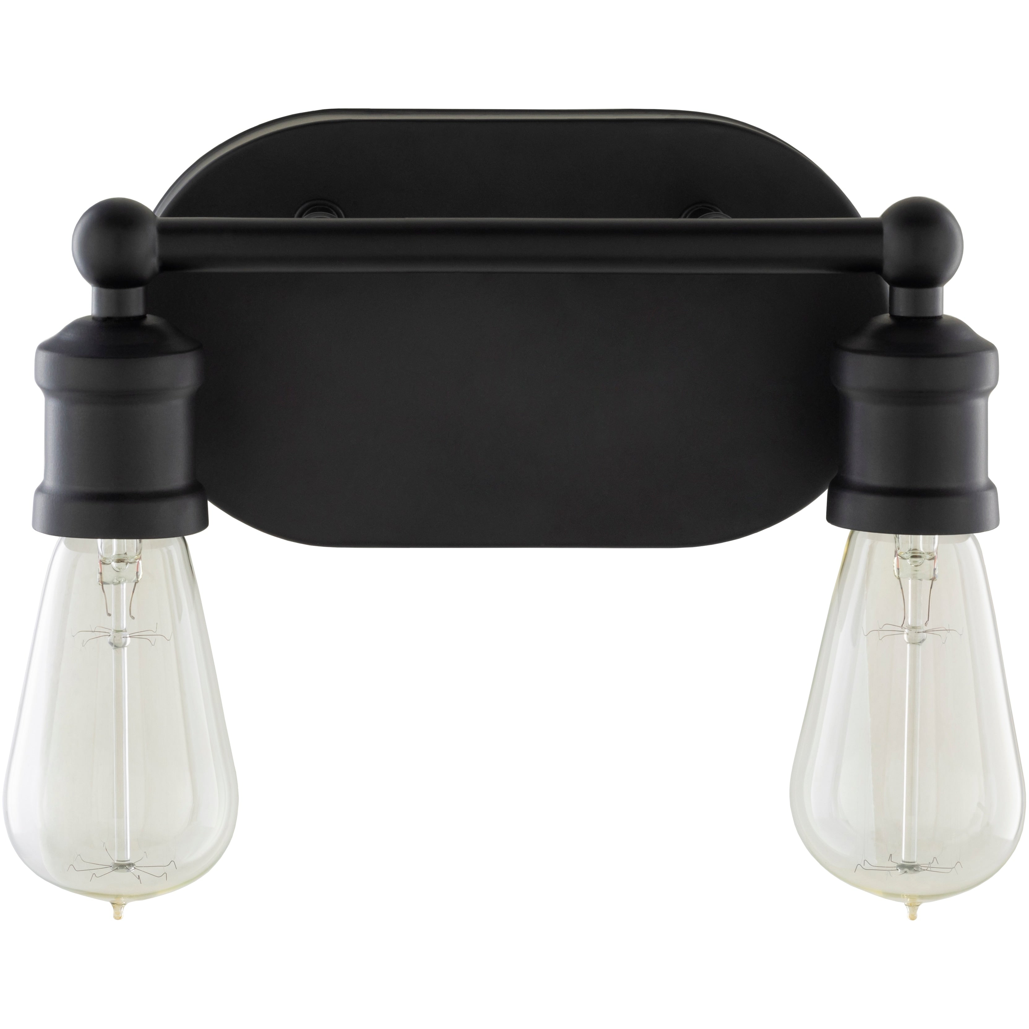 Carbon Loft Fick Traditional Double Light Wall Sconce