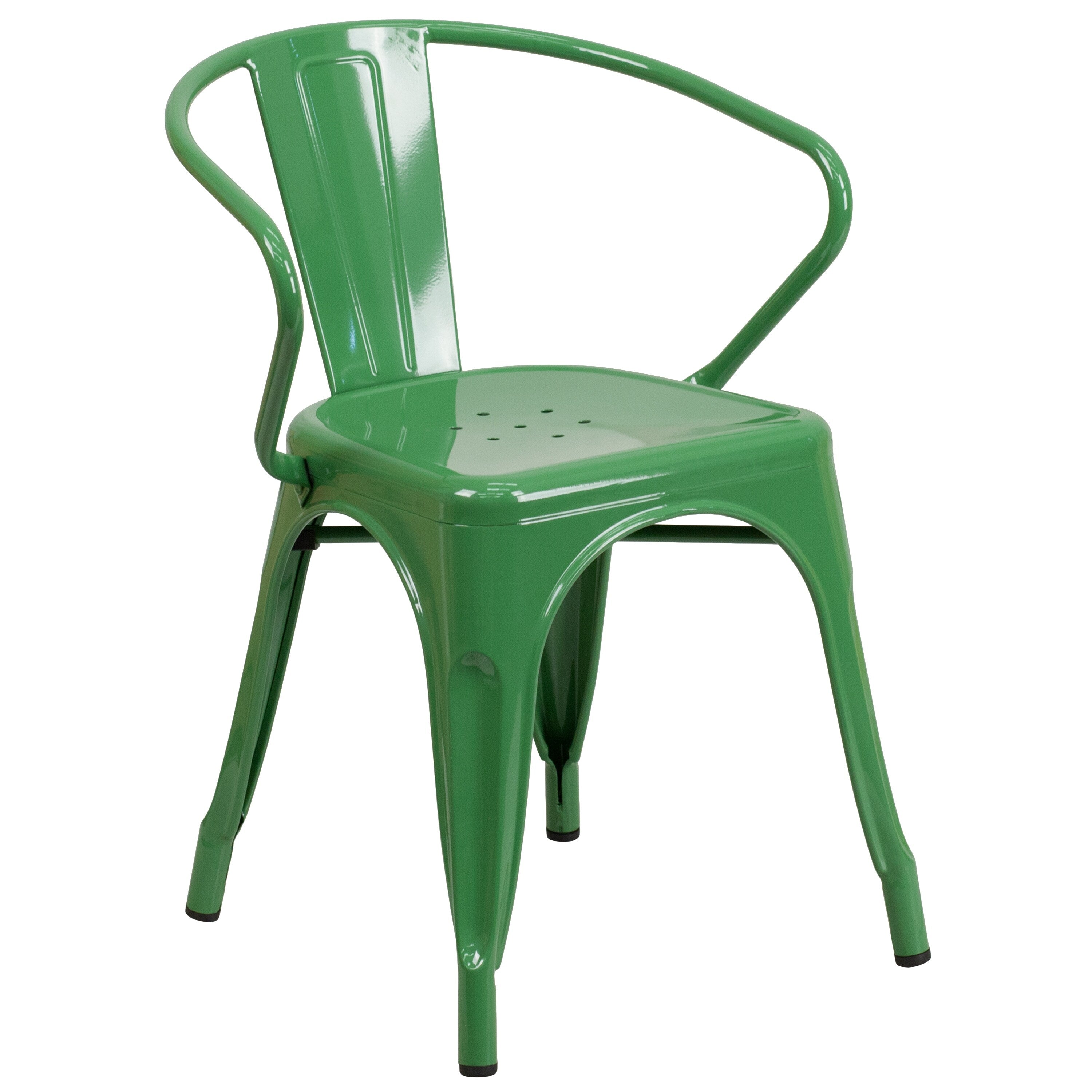 Carbon Loft Fowler Metal Chair With Arms