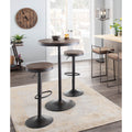 Carbon Loft Polly Industrial Adjustable Barstool Set Of 2