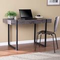 Carbon Loft Hackney Transitional Black Wood Desk