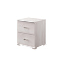 Carbon Loft Jorchid Walnut Finish 2 Drawer Nightstand