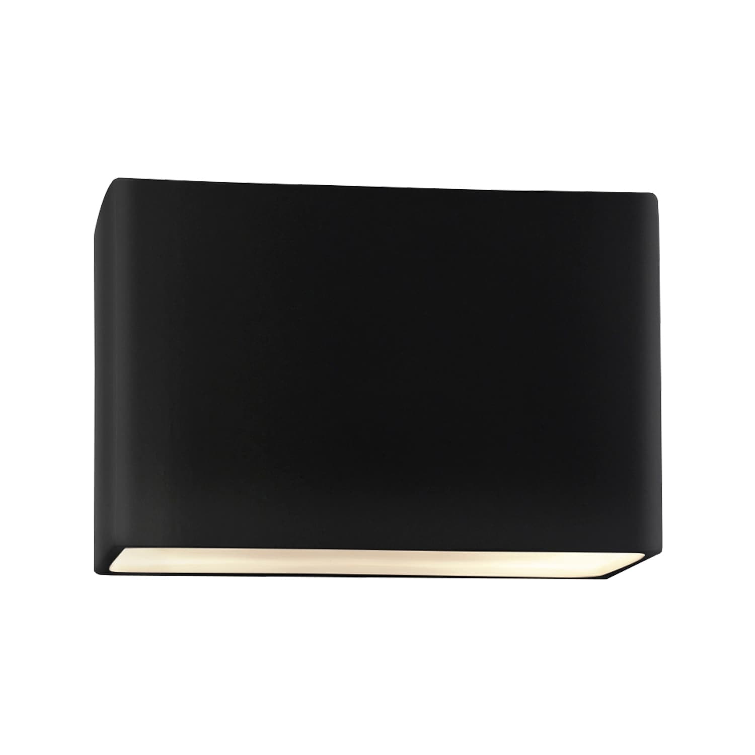 Carbon Loft Maeve 16 Inch Ada Carbon Matte Black Closed Top Rectangle Outdoor Wall Sconce