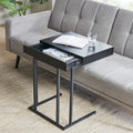 Carbon Loft Nollet Pecan Pull Up Table 22 W X 16 D X 26 H