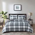 Carbon Loft Sterling Navy Green Down Alternative Comforter Mini Set