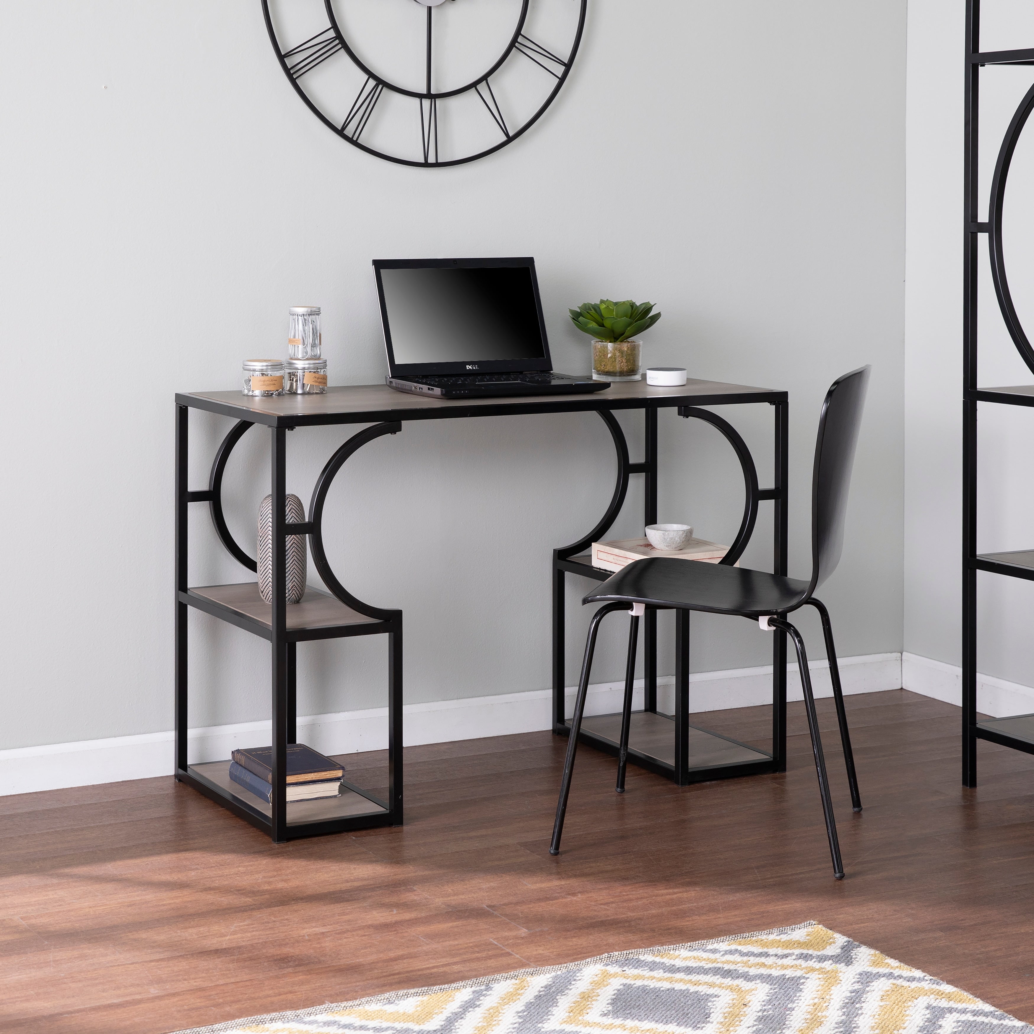 Carbon Loft Tynhill Transitional Brown Wood Desk