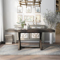 Carbon Loft Valjean Grey Wood Dining Table