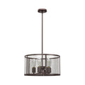Carbon Loft Walker Industrial 5 Light Oil Rubbed Bronze Pendant