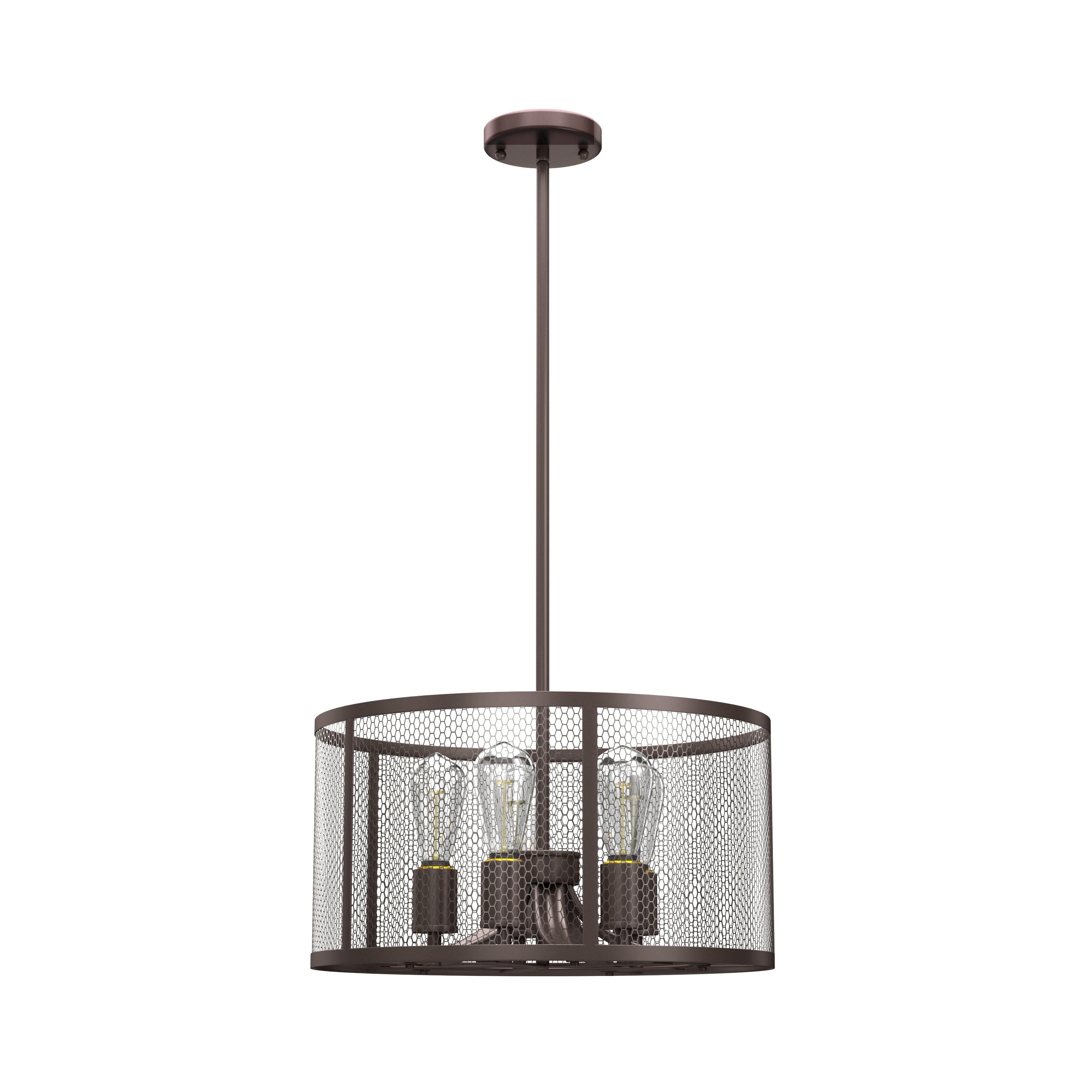 Carbon Loft Walker Industrial 5 Light Oil Rubbed Bronze Pendant