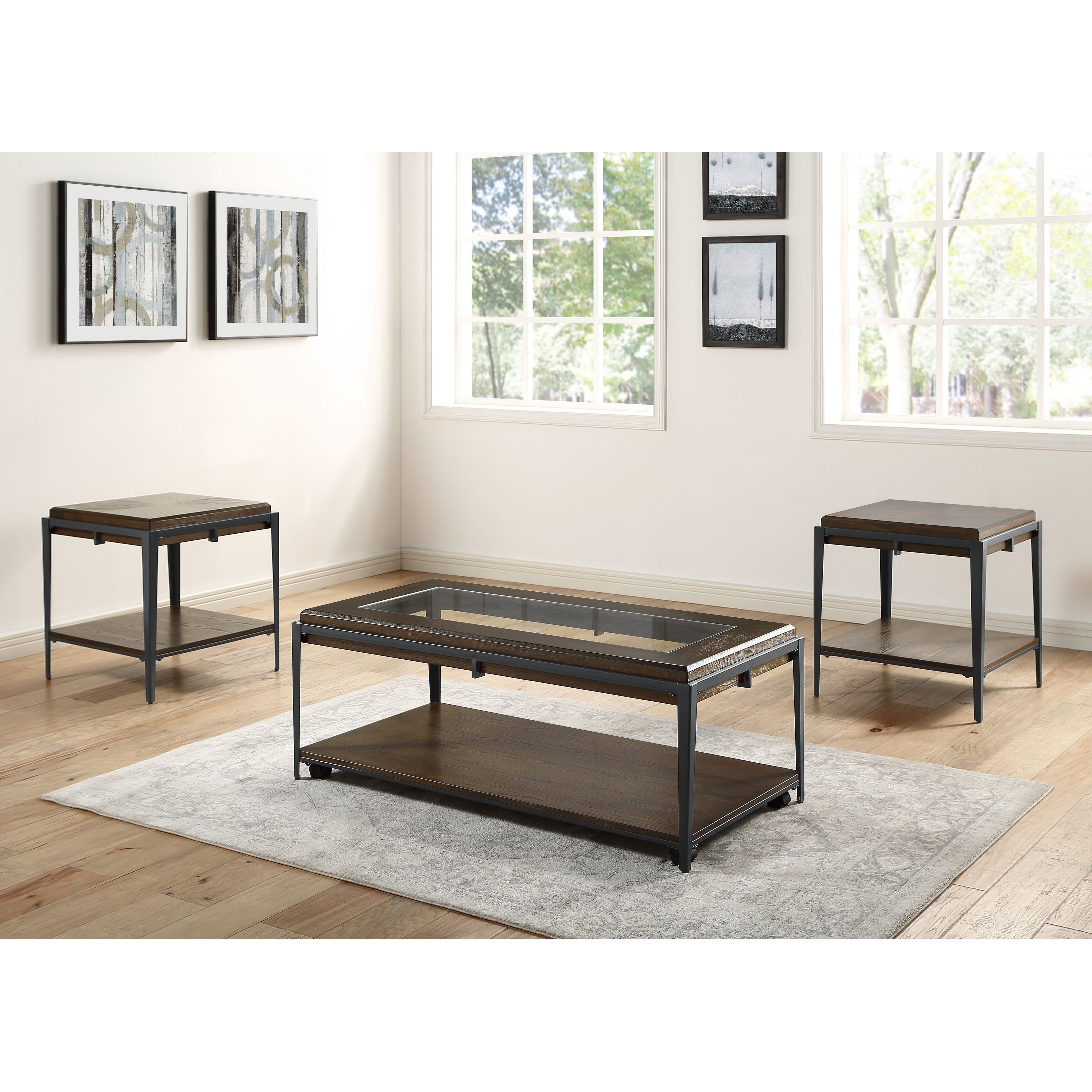 Carbon Loft Warrick 3 Piece Occasional Set