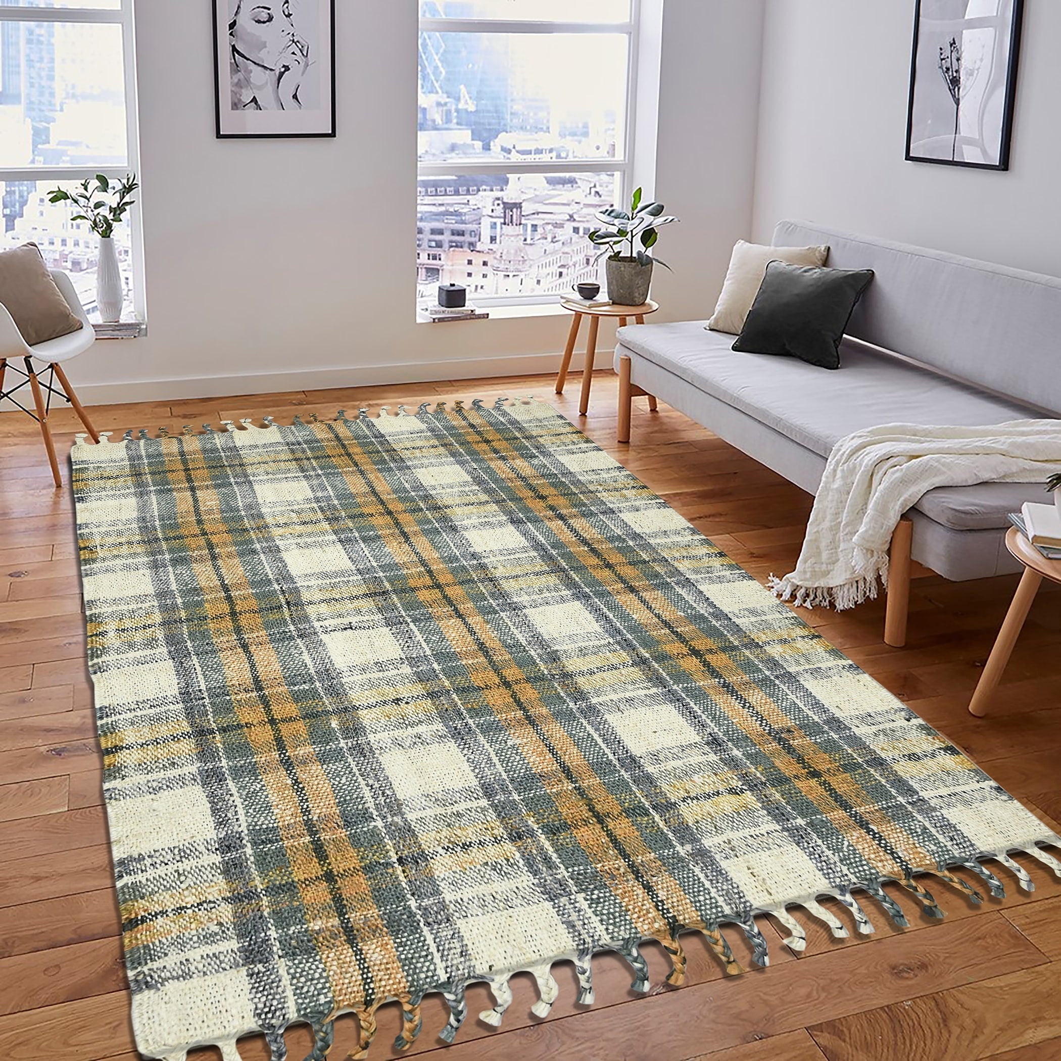 Carbon Loft Whishaw Modern Design Hand Woven Accent Rug