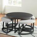Carbon Loft Yako Coffee Table With Seating