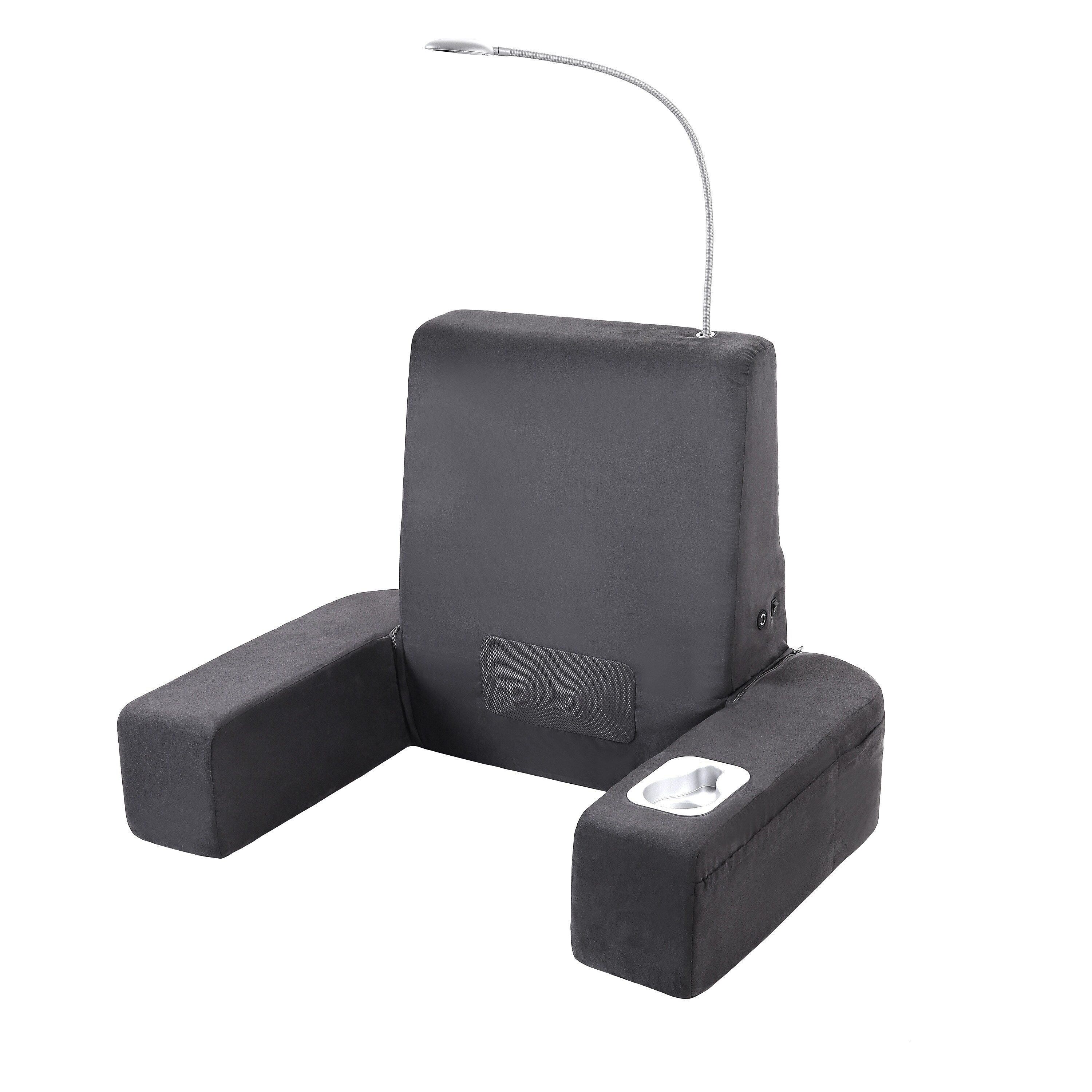 Carepeutic Backrest Bed Lounger With Heated Shiatsu Massage