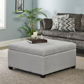 Carlsbad Fabric Storage Ottoman By Christopher Knight Home