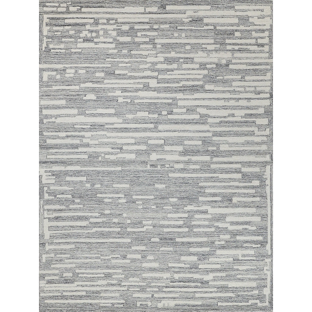 Carmel Hand Tufted New Zealand Wool Natural Gray Ivory Area Rug