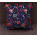 Carnation Fern Chenille Turkish Decorative Pillow