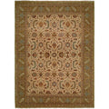 Carol Bolton Ivory Gold Wool Hand Knotted Area Rug