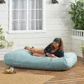 Carol Outdoor 6X3 Lounger Bean Bag By Christopher Knight Home