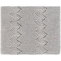 Carolin Modern Chevron Knitted Cotton Throw