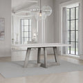 Carolina Chair Table Largo Dining Table With Concrete Top In Grey 75X39.5X30 Inches