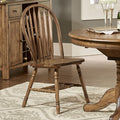 Carolina Crossing Antique Honey Finish Windsor Dining Chair