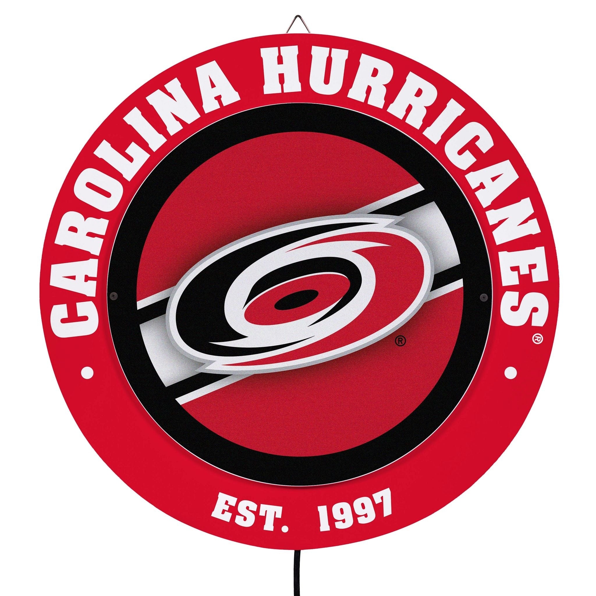 Carolina Hurricanes Led Metal Lit Wall Sign Decor