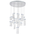 Carolina Led Chandelier With Pewter Finish