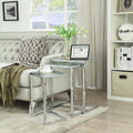 Silver Orchid Parker Nesting Tables Set Of 3
