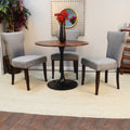Rayna 36 Inch Round Wood Top Dining Table