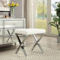 Silver Orchid Bennett Vanity Bench