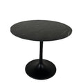 Givseppe 40 Inch Round Marble Top Dining Table