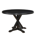Porter X Base Round Dining Table