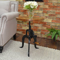 Alice Adjustable Crank Side Table