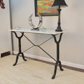 Adah Marble Top Console Table
