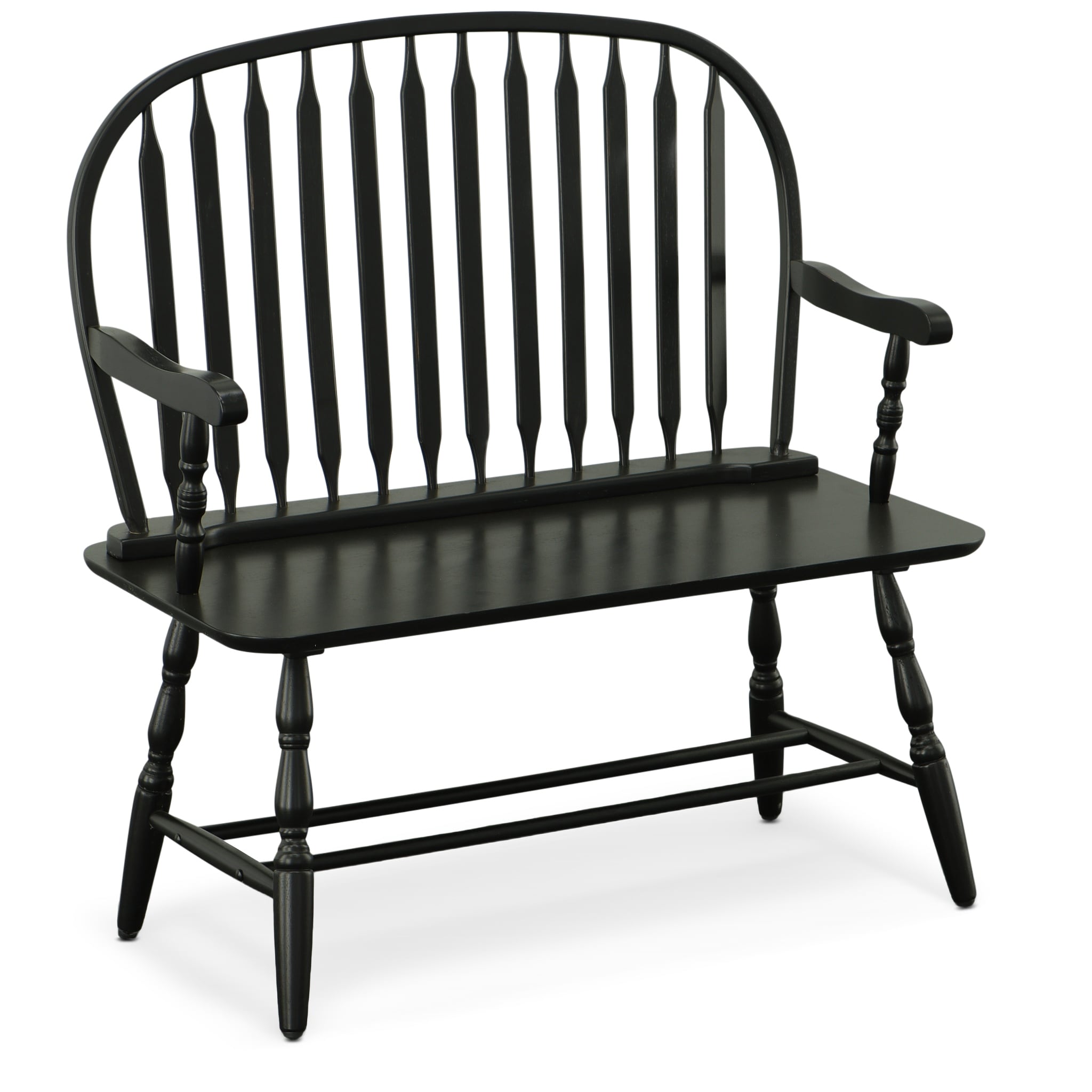 Winston Antique Black Bench