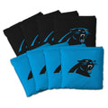 Carolina Panthers Nfl Dual Sided Pro Stop Slide Cornhole Bags