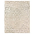 Carrera Handloomed Viscose Ivory Area Rug 8 X 10