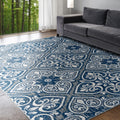 Alise Rugs Carrington Traditional Floral Area Rug