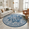 Alise Rugs Carrington Traditional Floral Area Rug