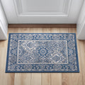 Alise Rugs Carrington Traditional Oriental Oval Area Rug 53 X 73