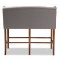 Carson Carrington Badstusund Upholstered Button Tufted Bar Stool Bench