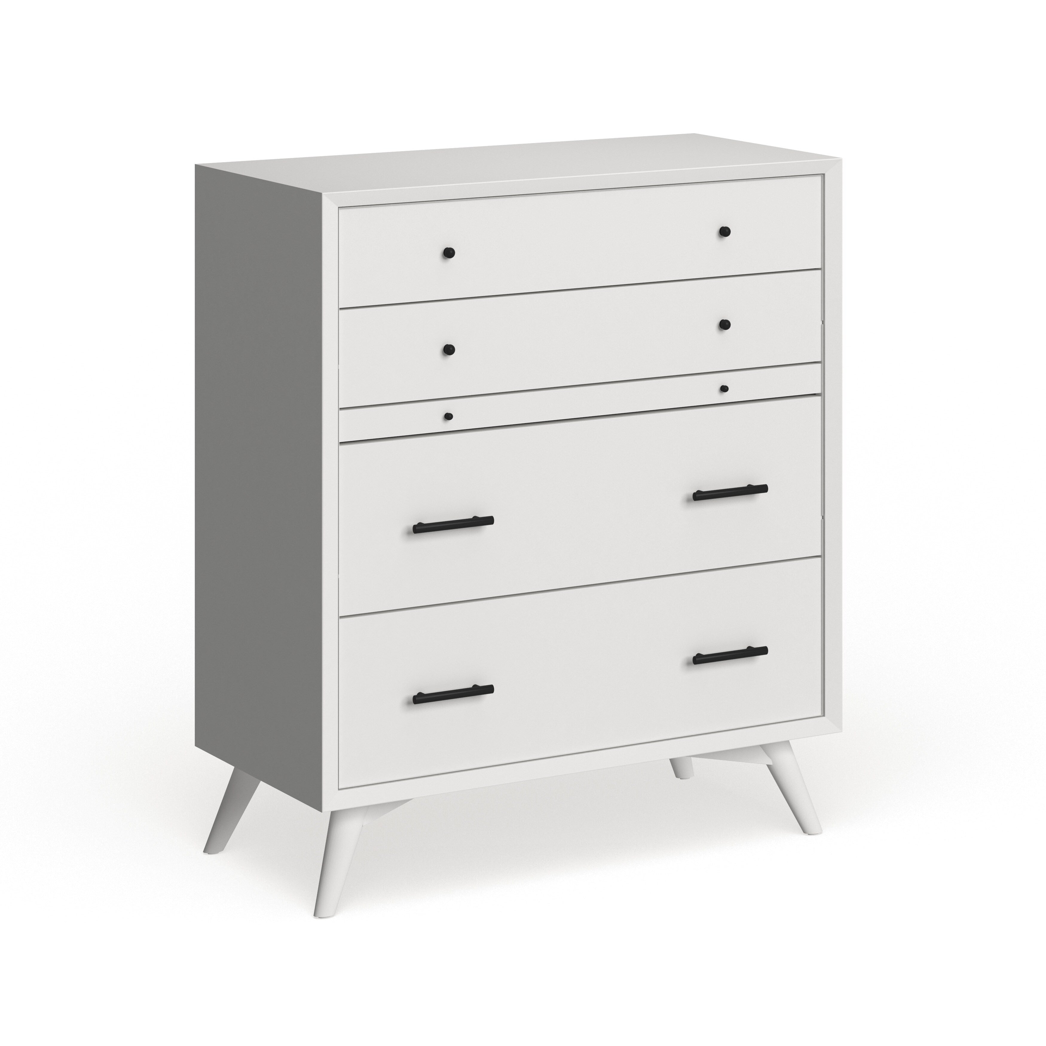 Carson Carrington Bjaeverskov Mid Century 4 Drawer Chest