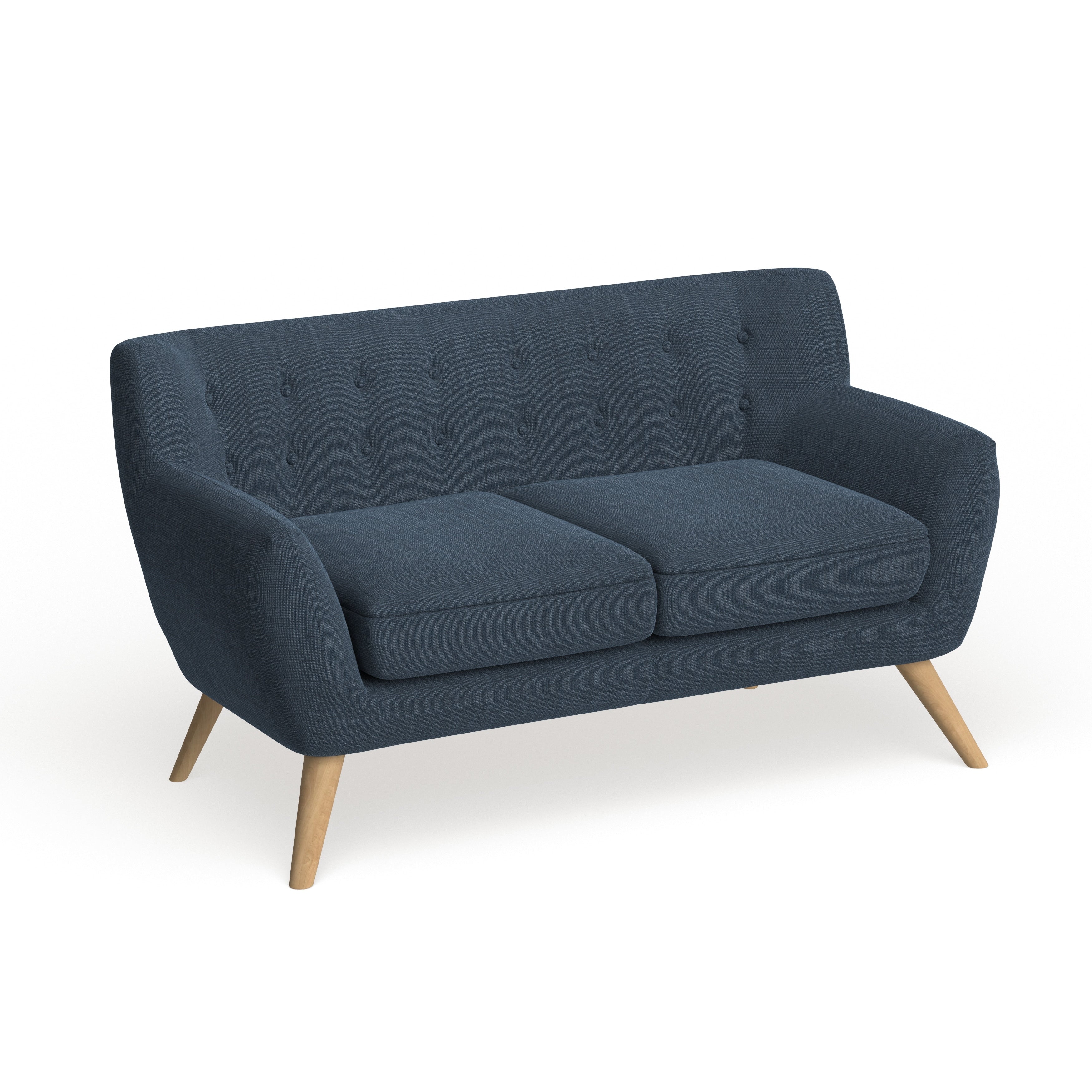 Carson Carrington Brandbu Button Tufted Loveseat