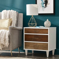 Carson Carrington Christian 3 Drawer Nightstand
