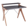 Archer Contemporary Desk With Raised Hutch